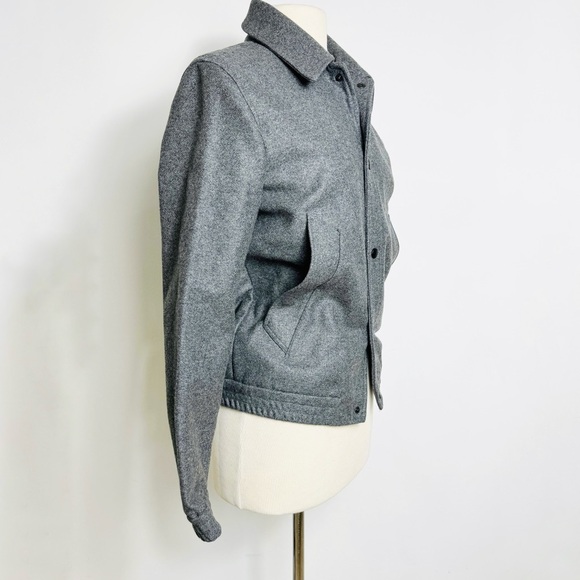 Ami Paris Point-Collar Wool Flannel Jacket (can be unisex) - Picture 5 of 16